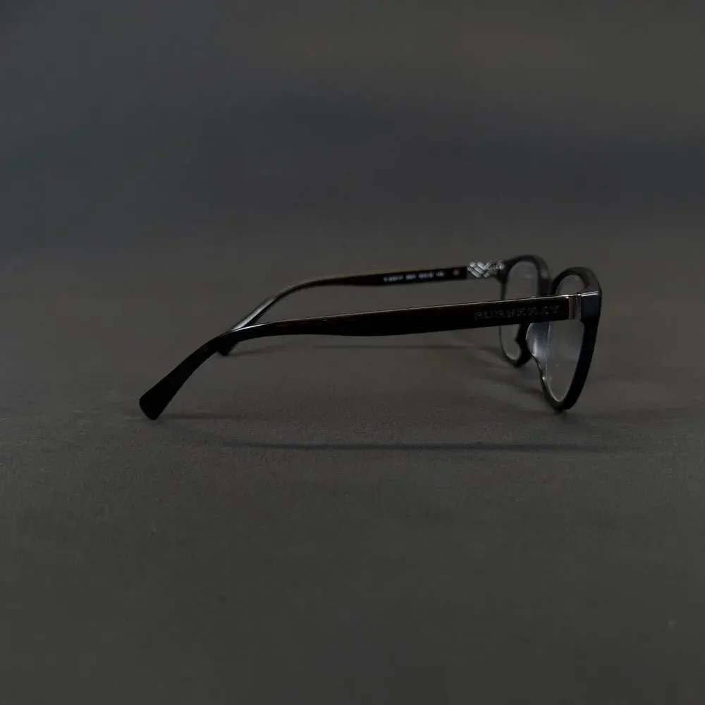 Burberry B 2247-F 3001 54 19 145 Black Vintage Eyeglasses Made Italy Frame Only
